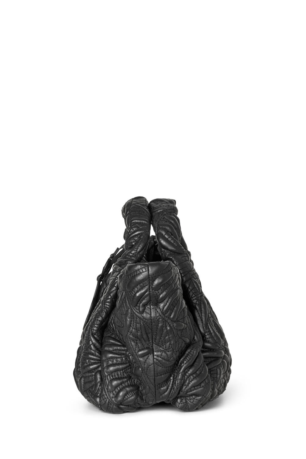 Lix Quilt lædertaske - 2 Black